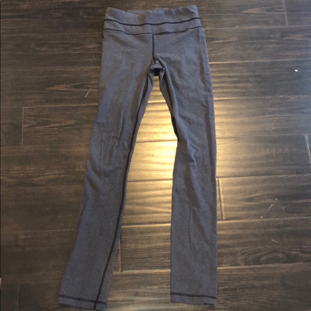 Lululemon grey cotton leggings